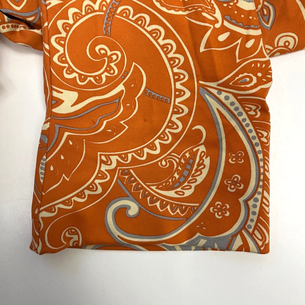 J. McLaughlin Paisley Print Catalina Cloth Belted Shirt Dress Colorful - Large - Picture 9 of 12